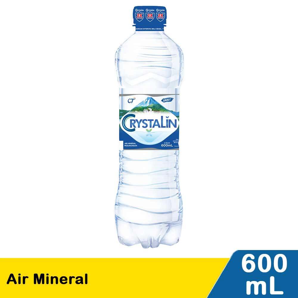 Jual CRYSTALIN AIR MINERAL 600mL | Shopee Indonesia