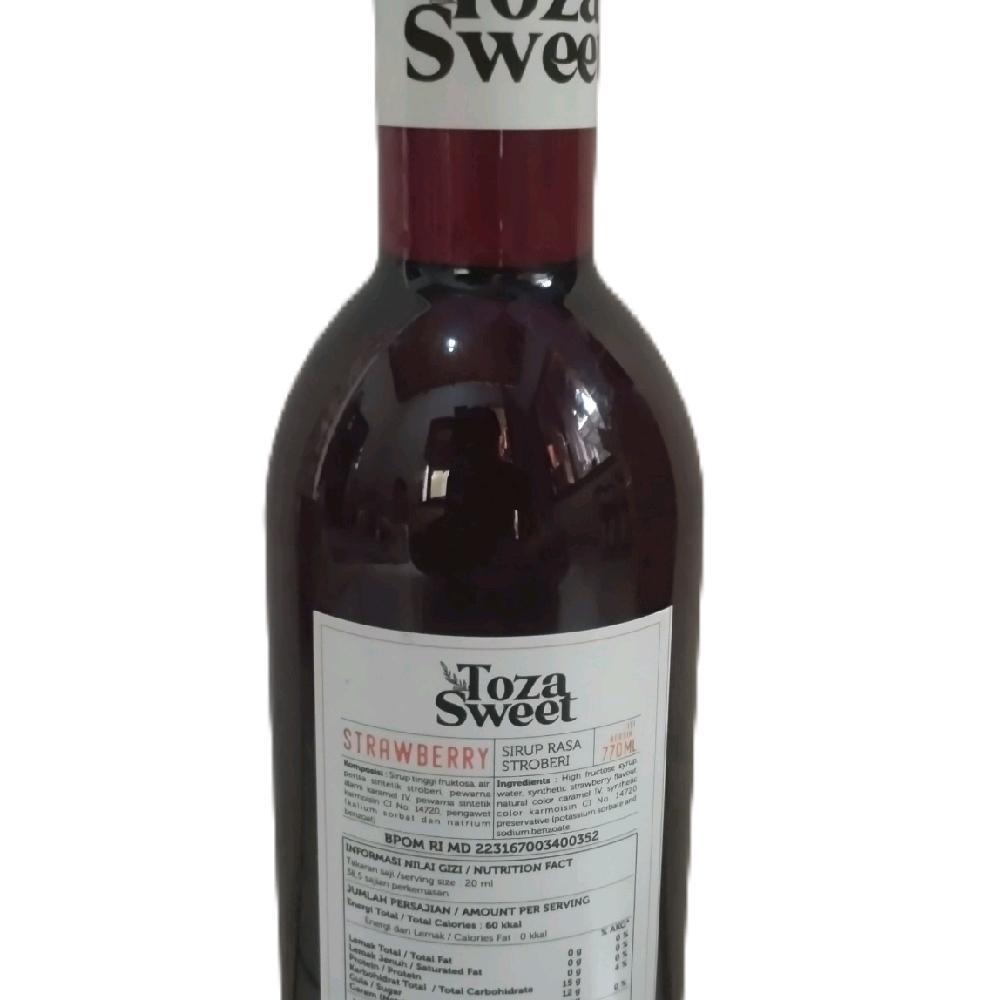 Jual Toza Sweet Strawberry – Sirup Strawberry Premium untuk Minuman ...