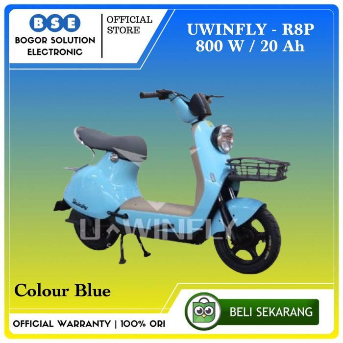 Jual SELIS UWINFLY R8 SEPEDA LISTRIK UWINFLY R8P 800W/20Ah - BLUE ...