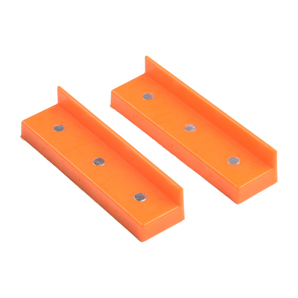 2 Pack Magnetic Vise Soft Jaw Pads – Rubber Bench Vice Protector, Fits 4-6 Inch Jaws