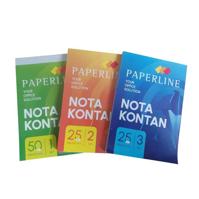 Jual PAPERLINE NOTA KECIL KONTAN NOTA 2PLY NOTA 1 PLY NOTA 3PLY NOTA ...