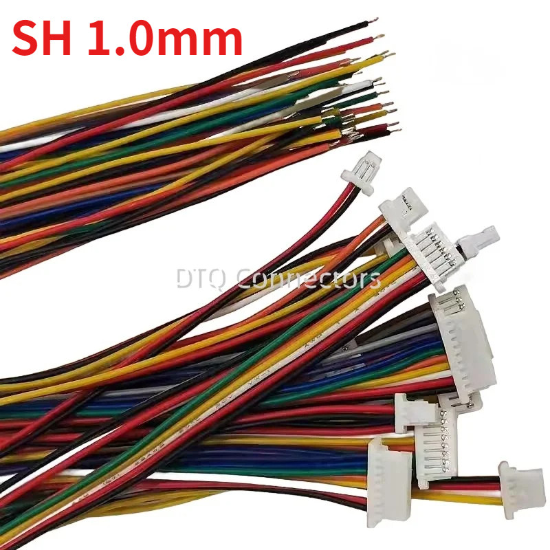 Jual 10PCS SH 1.0mm Wire Cable Connector Y SH1.0 JST 2/3/4/5/6/7/8/9/10 ...