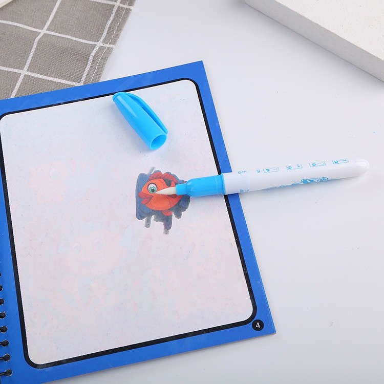 Jual Magic Water Coloring Book Invisible Ink Buku Gambar Mewarnai Anak ...