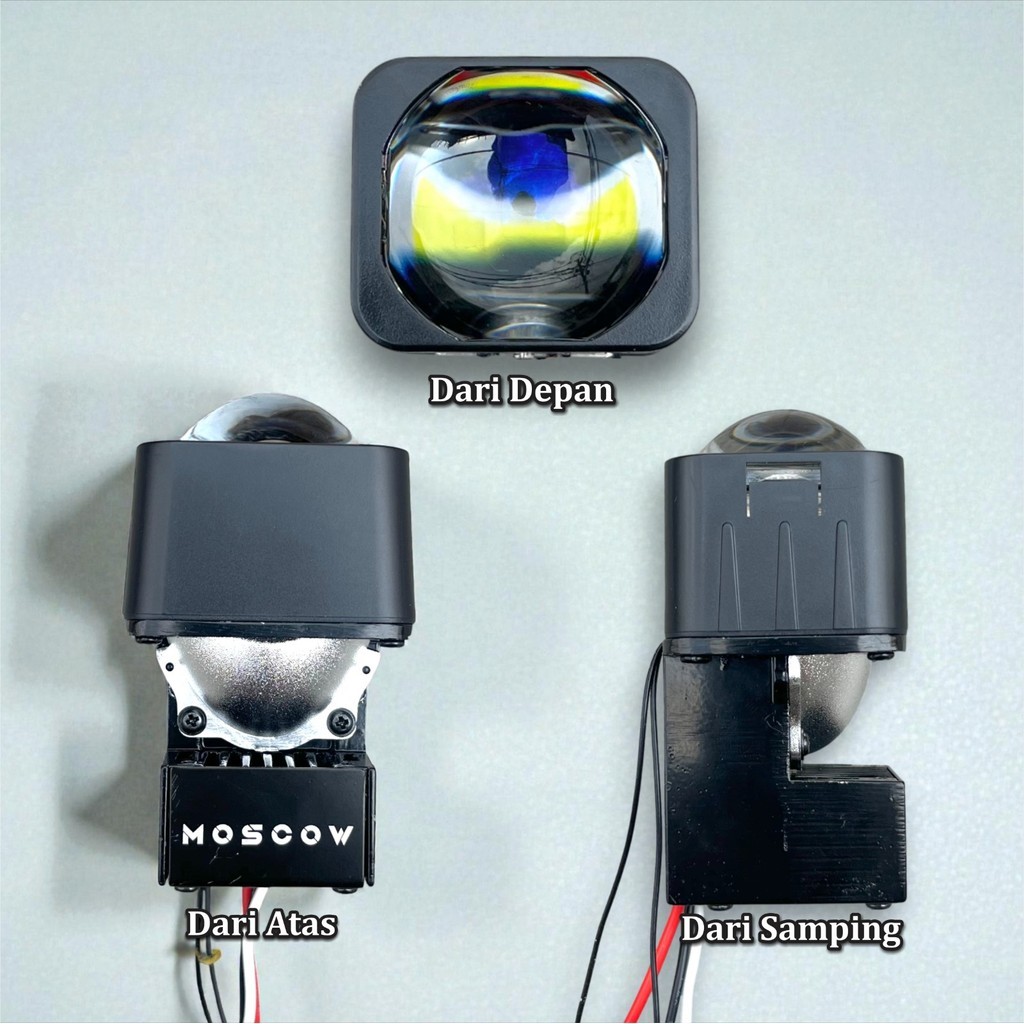 Jual Projector Biled Tipe UKURAN 1,5 Inch Matrix Cahaya Putih Plus ...
