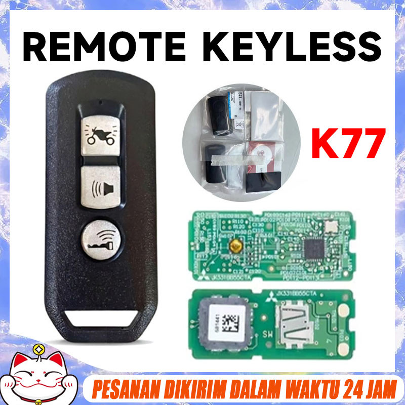 Jual Keyless Motor Honda PCX 150 / ADV 150 / SH150 / Forza 300 (K77 ...