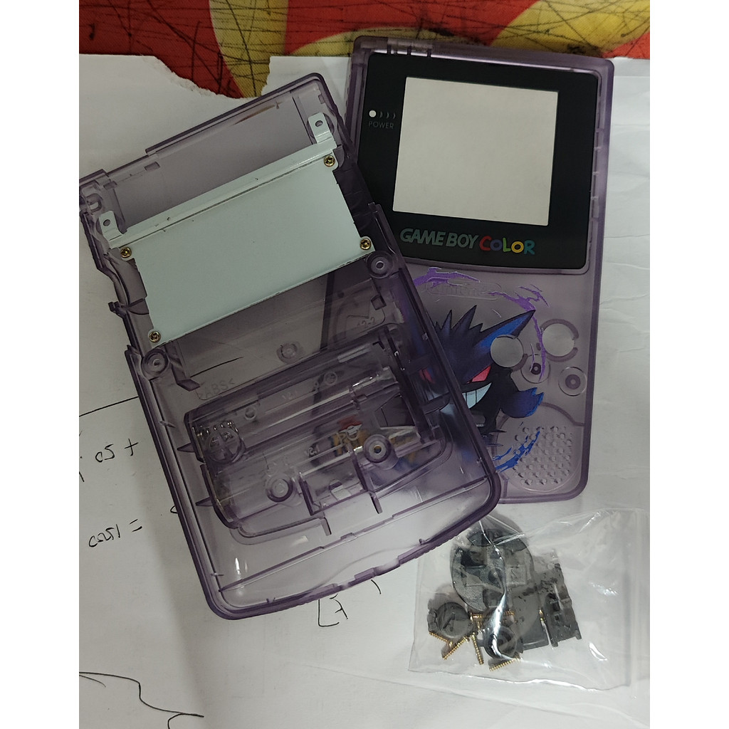 Jual Limited Shell case For GBC Console With little parts | Shopee ...