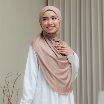 BY.ARSY Talitha Bergo Instan Malay Spandex Lycra Curve Tanpa Label