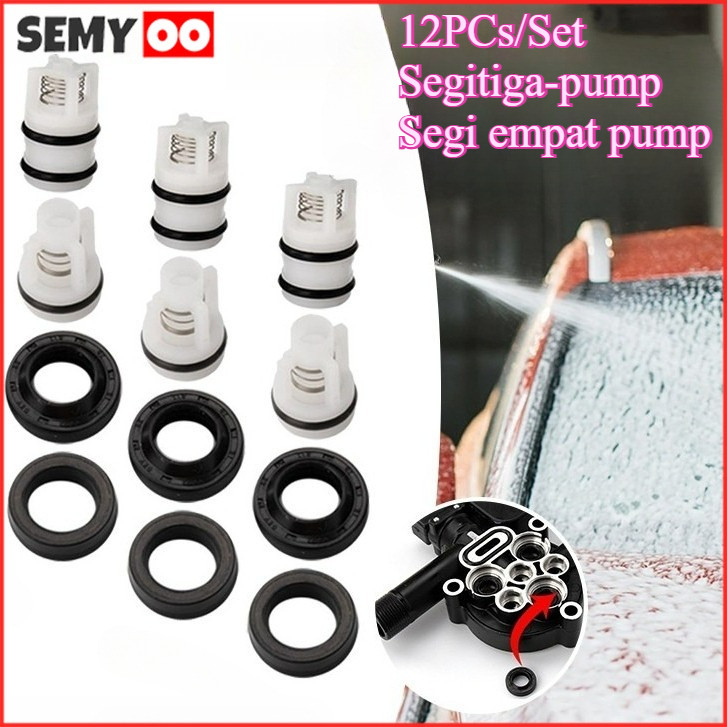 Jual SEMYOO 12PCS OIL SEAL WATER SEAL KIT - Set Inlet/Outlet Valve ...
