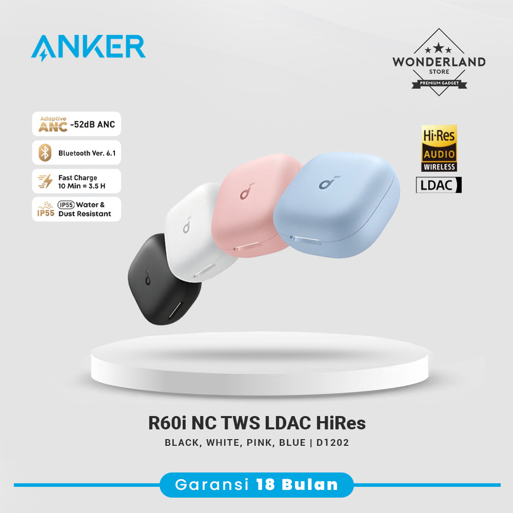 Jual Anker Soundcore R60i NC LDAC ANC Hi-Res AI Translation Real Time ...