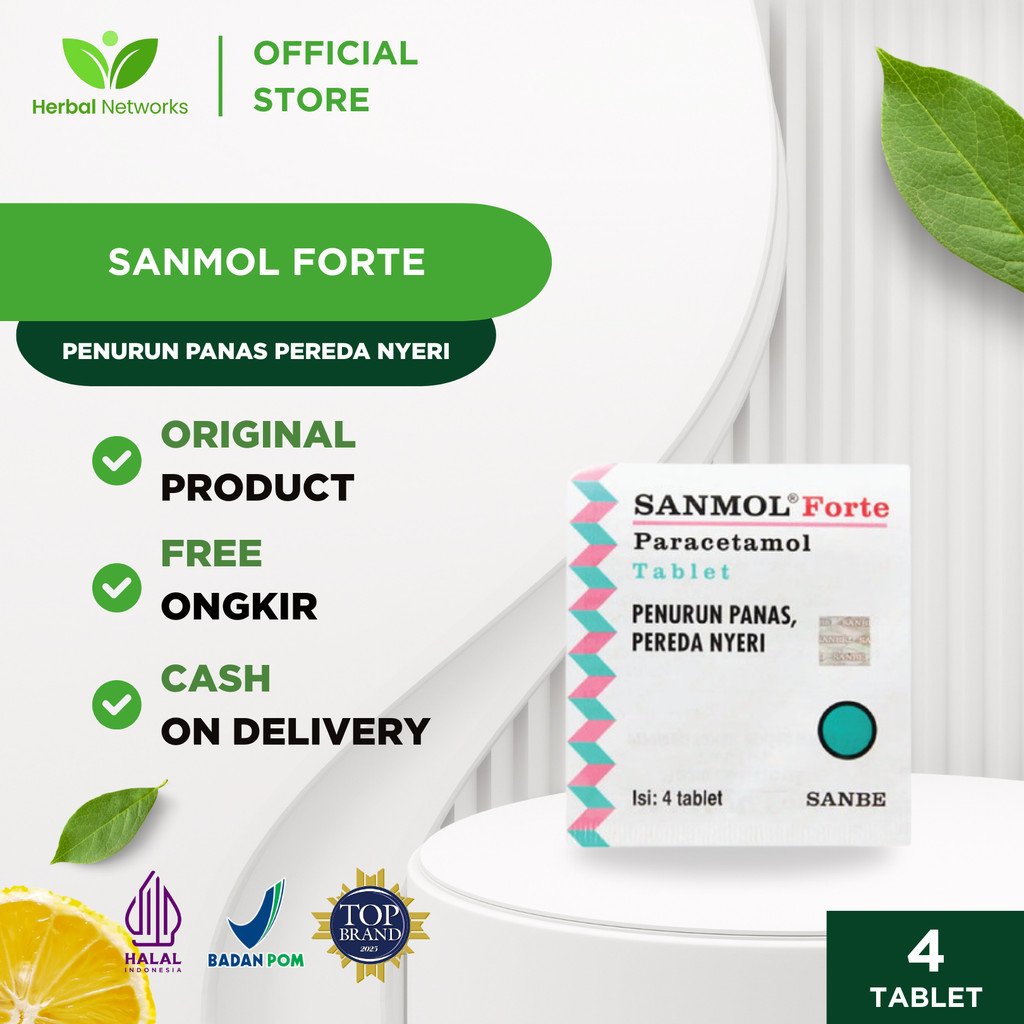 Jual Sanmol Forte Tablet Terlengkap & Harga Terbaru Juli 2026 | Shopee ...