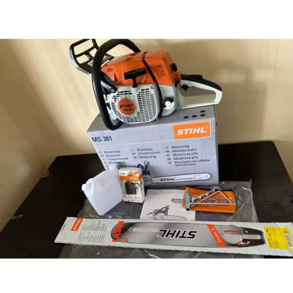 Jual Mesin Chainsaw Senso Gergaji Mesin Besar MS 381 Bar 25 Inch STIHL ...