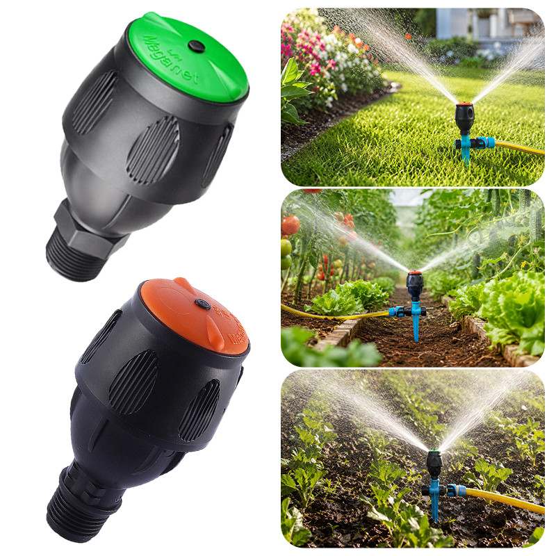 Alat Penyiram Air Otomatis Sprinkler Pertanian Adjustable 360 Derajat Alat Penyiram Taman/ Tanaman/Rumput 360° Penyiram Tanaman doll