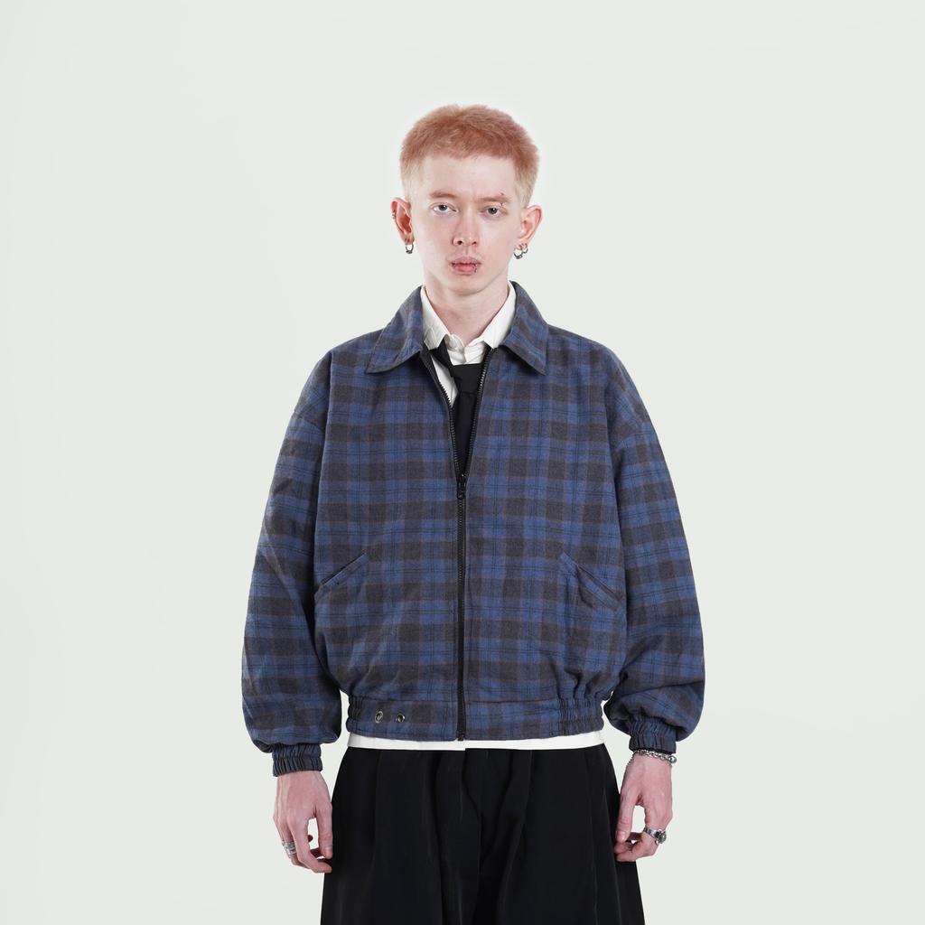 Jual FAITH FADE - Flannel Reversible Work Jacket (Blue) | Shopee Indonesia
