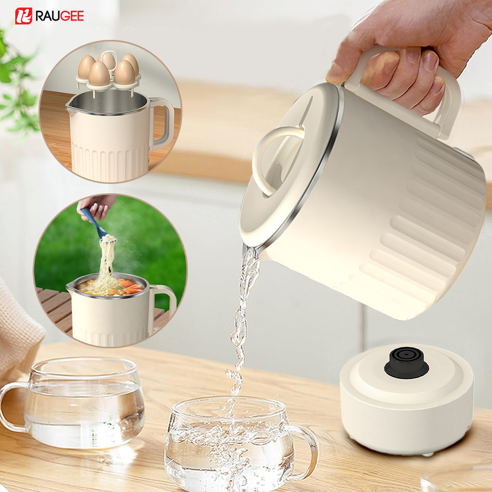 Jual Mini Folding Electric Kettle 1000ML Portable Water Heater Travel ...