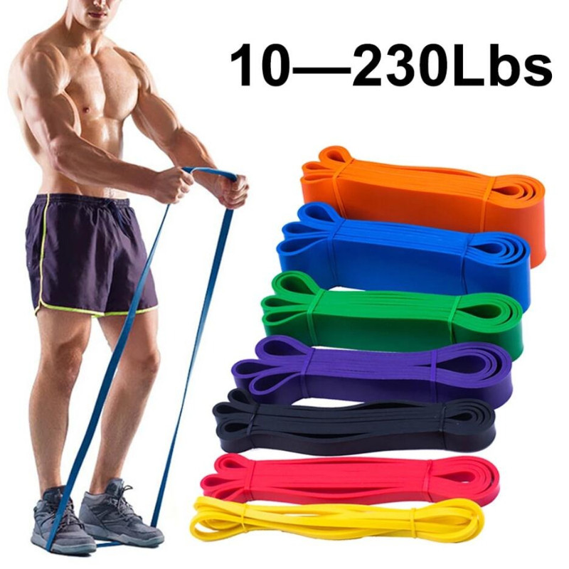 Power Band / Karet Fitness Gym Yoga Stretch/Resistance Band /Resistance Band Panjang /Karet Yoga/Elastic Band