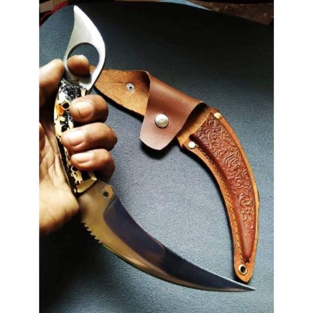 Jual PROMO 2026 Pisau Kerambit Karambit / Keramnbit Asli Super Tajam ...