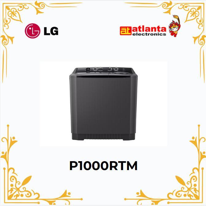 Jual LG Mesin Cuci Twin Tube 10 KG - P1000RTM | Shopee Indonesia