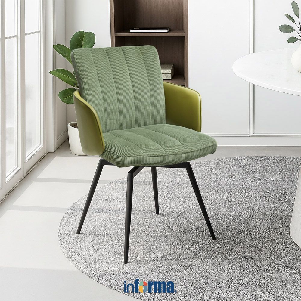 Jual Informa Tarragon Kursi Makan Fabric Dining Chair Tempat Duduk ...