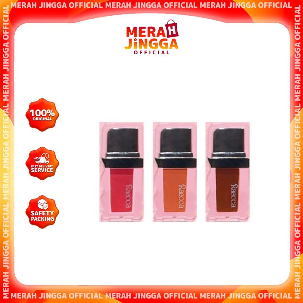 Jual Raecca Swipe To Glow Lip Gloss | Merah Jingga Official | Shopee ...