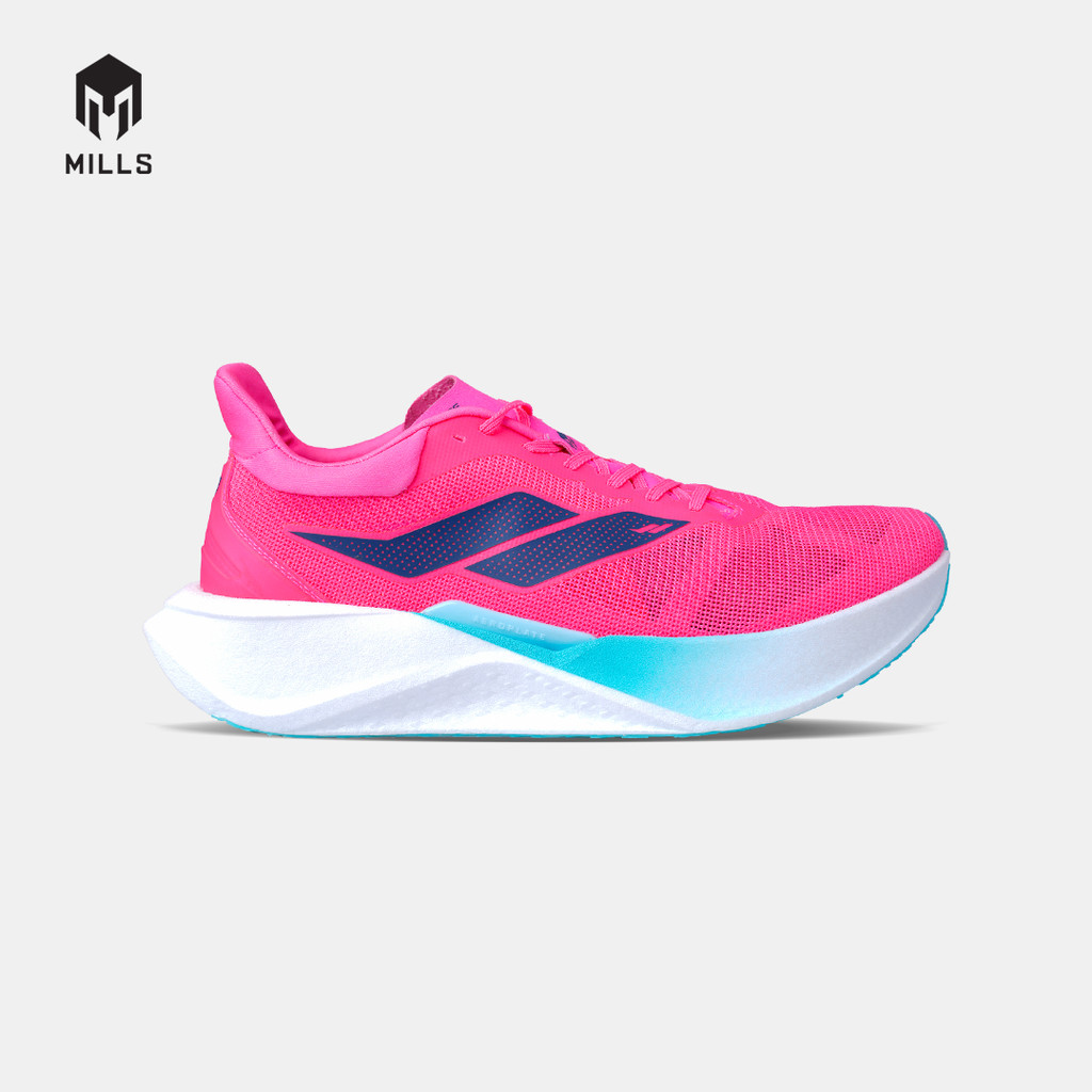 Jual MILLS SEPATU LARI RUNNING SHOES DYNAPLATE RUSH M2 HOT.PINK/WHITE ...