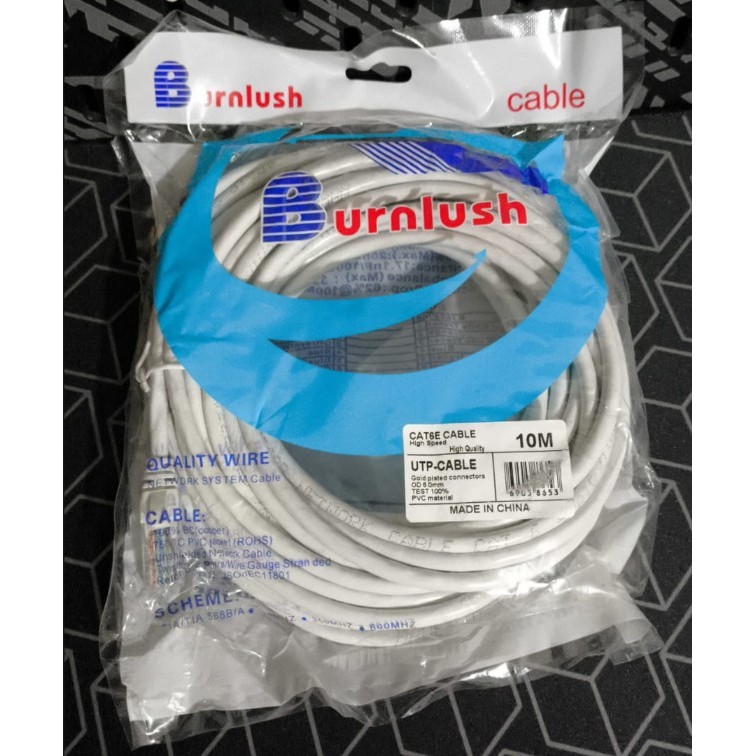 Kabel LAN Cat 6e - High-Speed Gigabit Network Connection