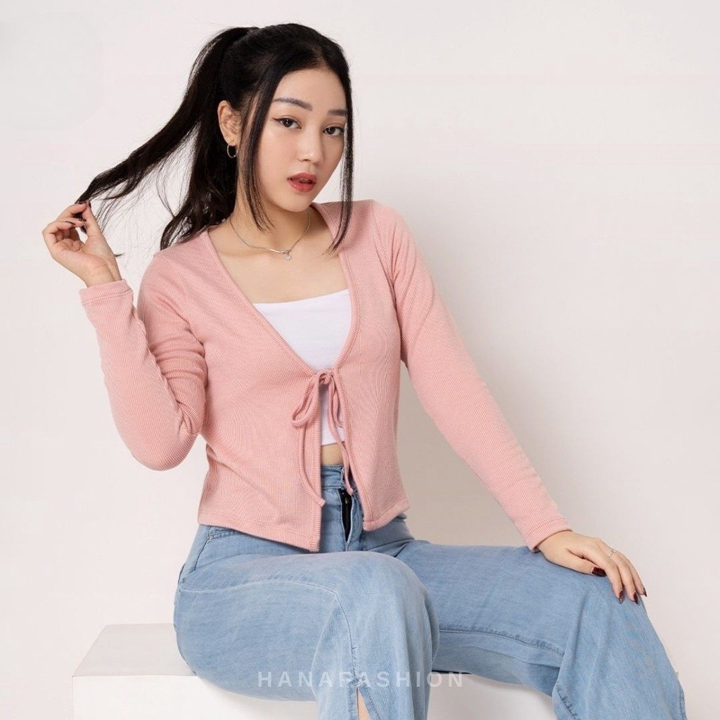 Jual Cardigan crop rajut / Kardigan rajut knit /Cardi Crop Knit ...