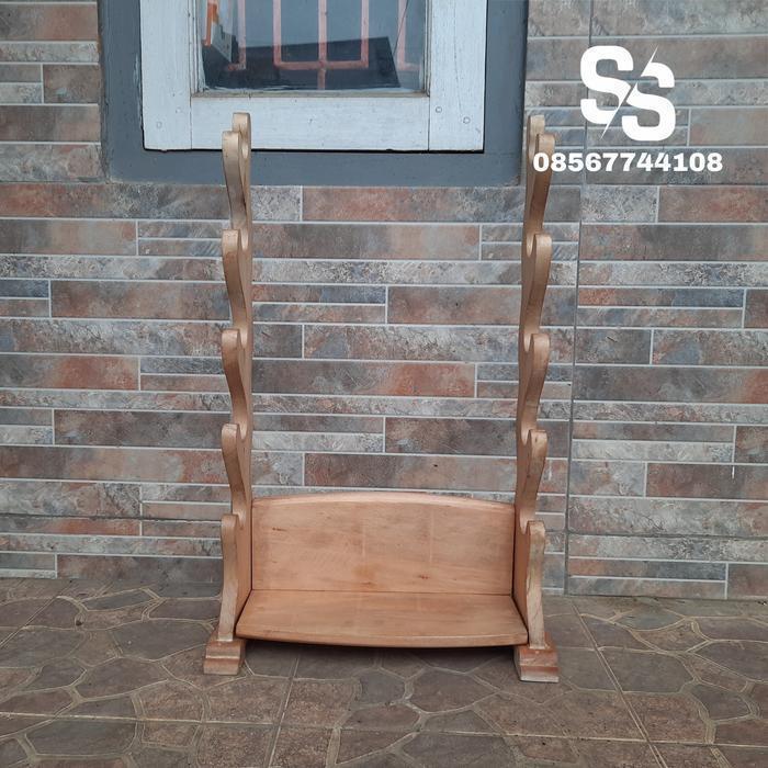 Jual dudukan pdng/tempat pdng/rak pdng 5 tahap meja LB33 | Shopee Indonesia