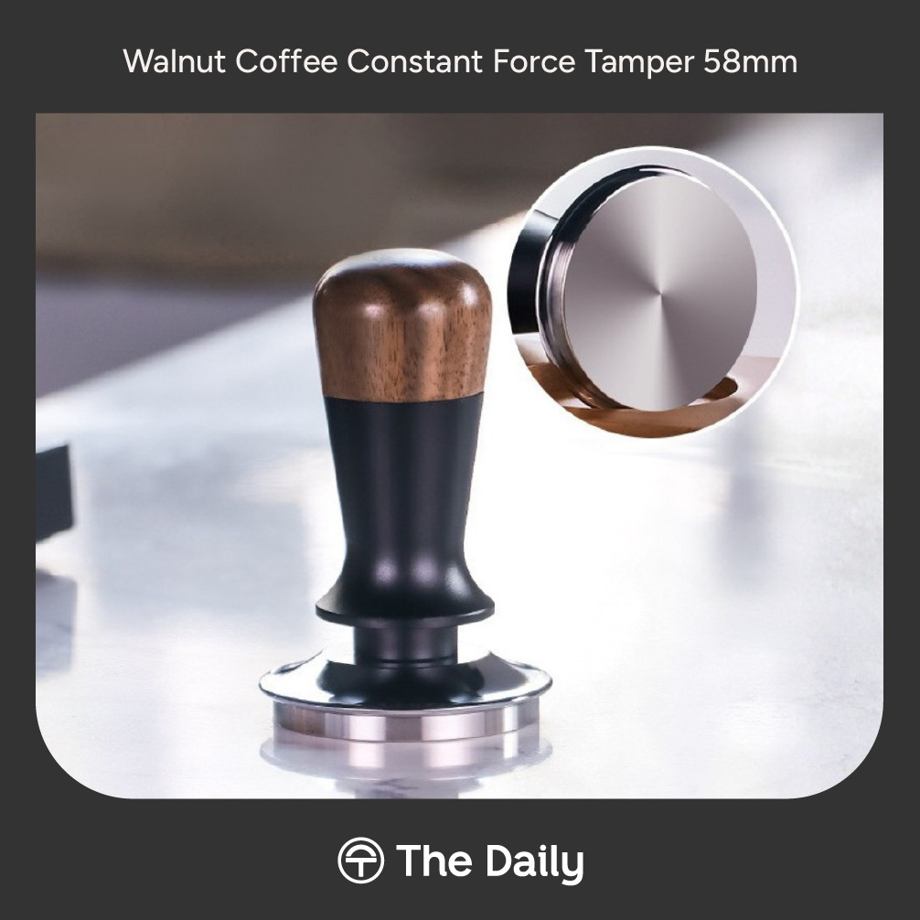 Jual Walnut Coffee Constant Force Tamper 58mm - Alat Tamping Kopi ...