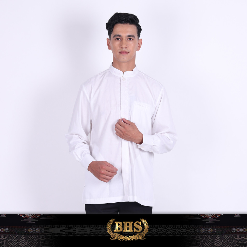 Jual Baju Muslim Atlas Super Premium Series Shafwan White | Shopee ...