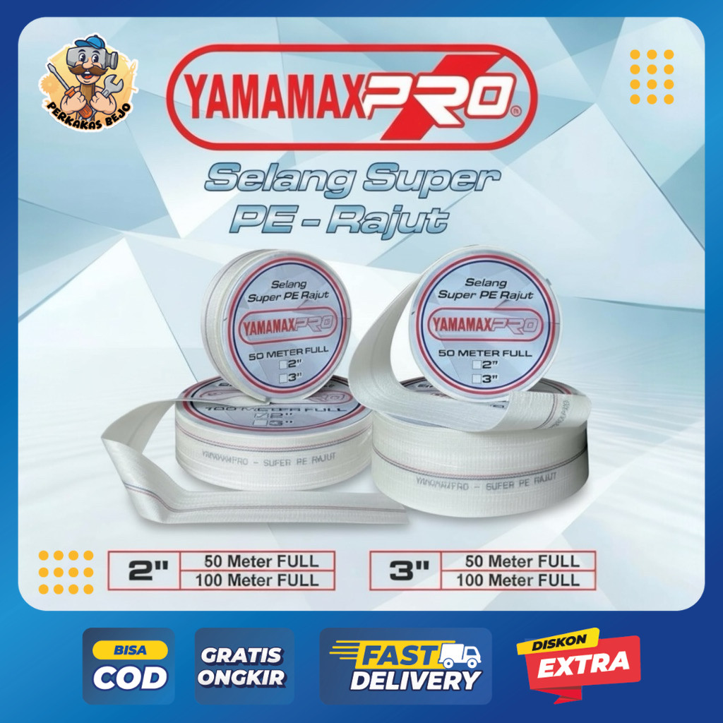 Jual YAMAMAX PRO SELANG PE RAJUT SUPER - Selang pemadam irigasi tambak ...