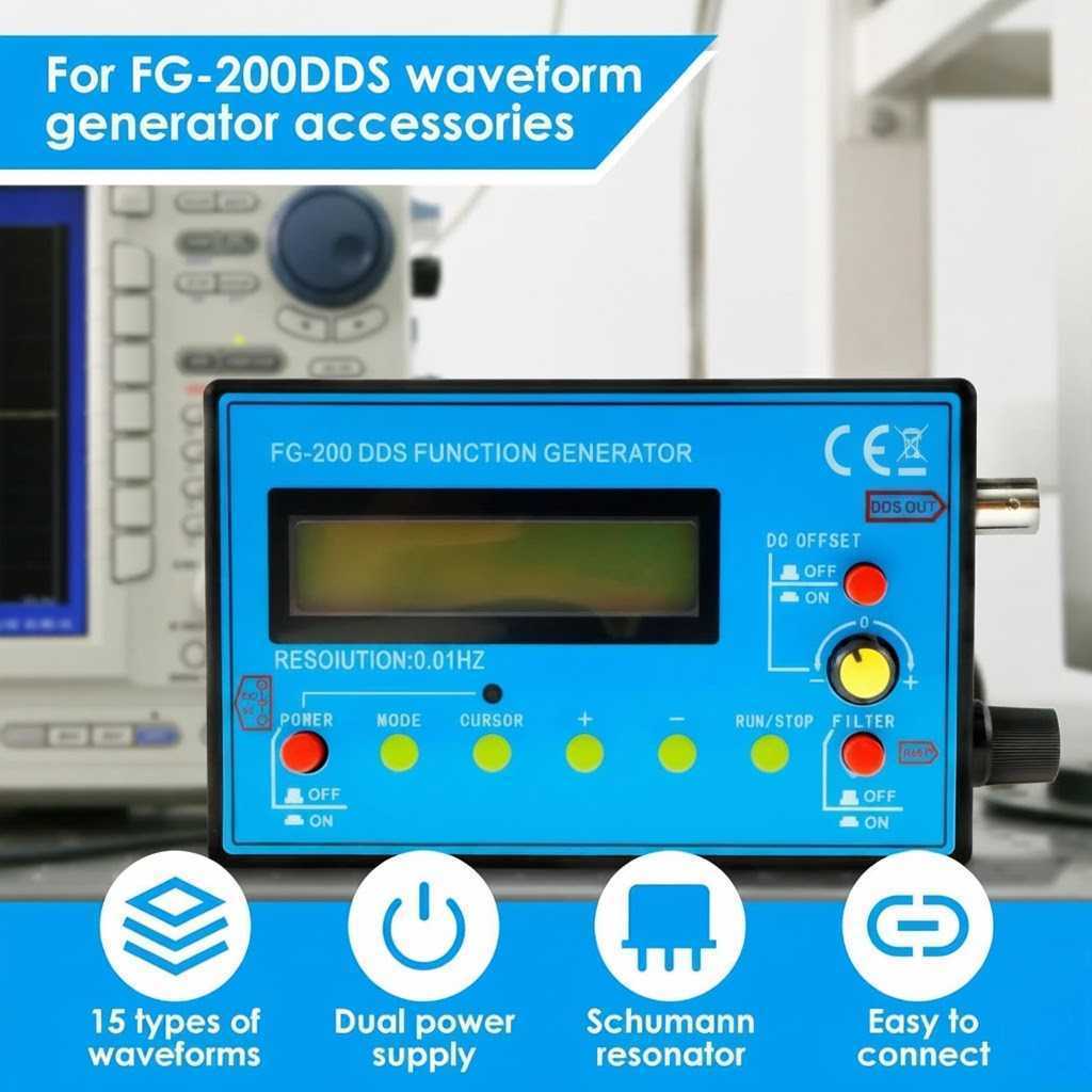 Jual VOANZO Signal Generator 15 Waveforms 500KHz with Antenna Coil - FG ...