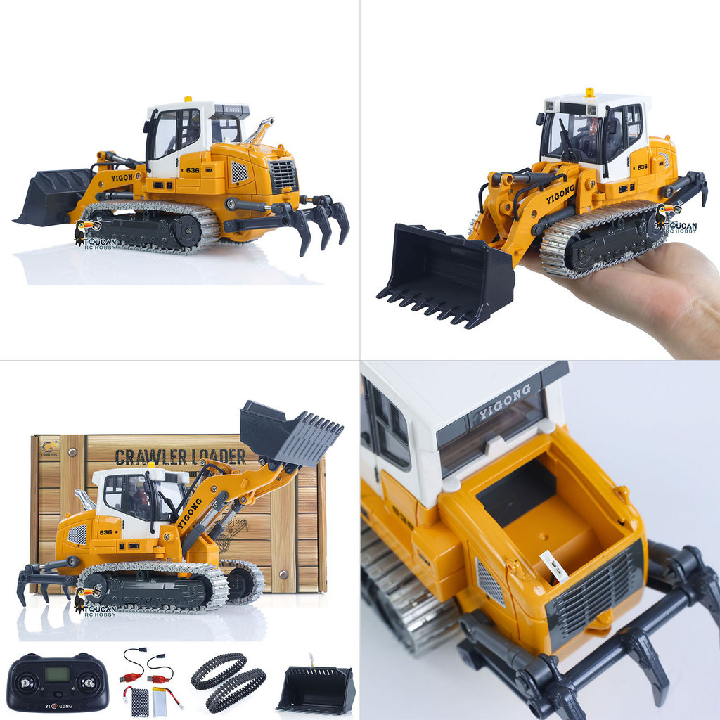 Jual 1/50 CUT 636 RC Loader RTR Remote Cotrol Consturction Vehicle ...