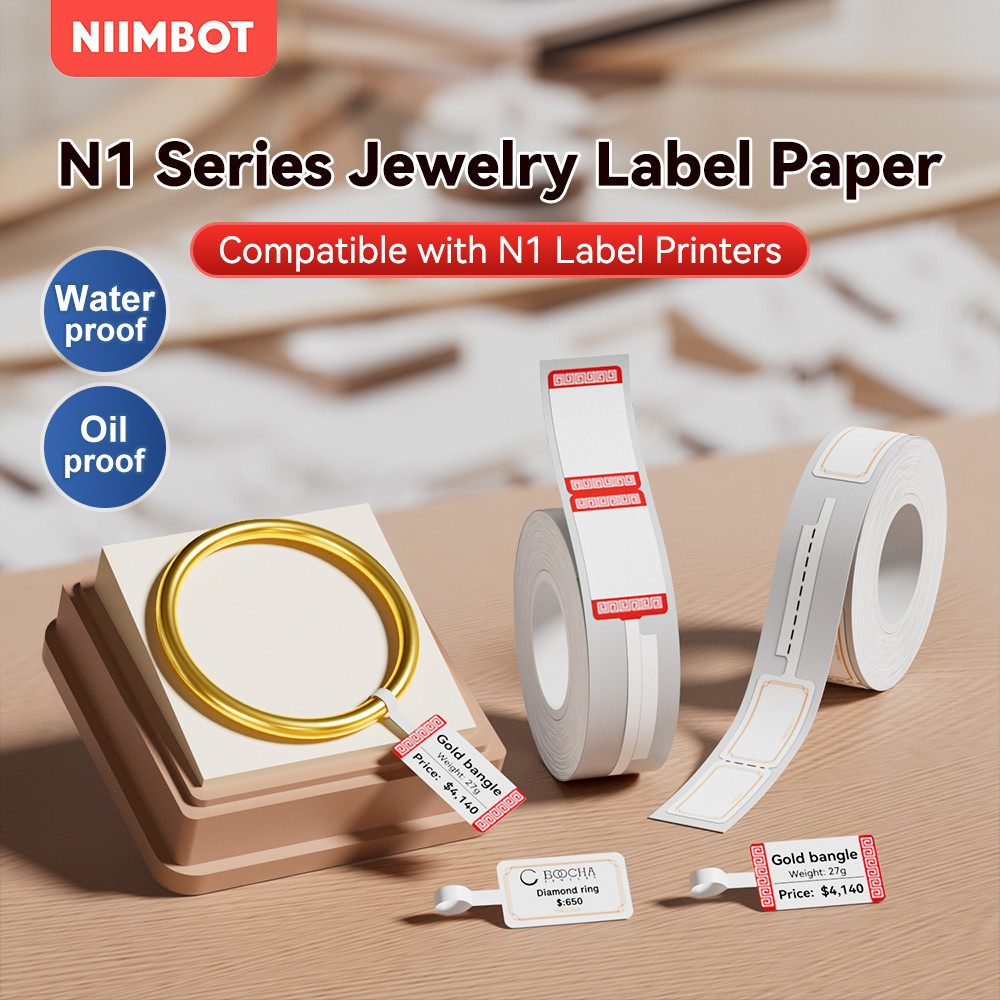 Jual NIMBOT N1 Kertas Label Perhiasan, Digunakan Untuk Membuat Label ...