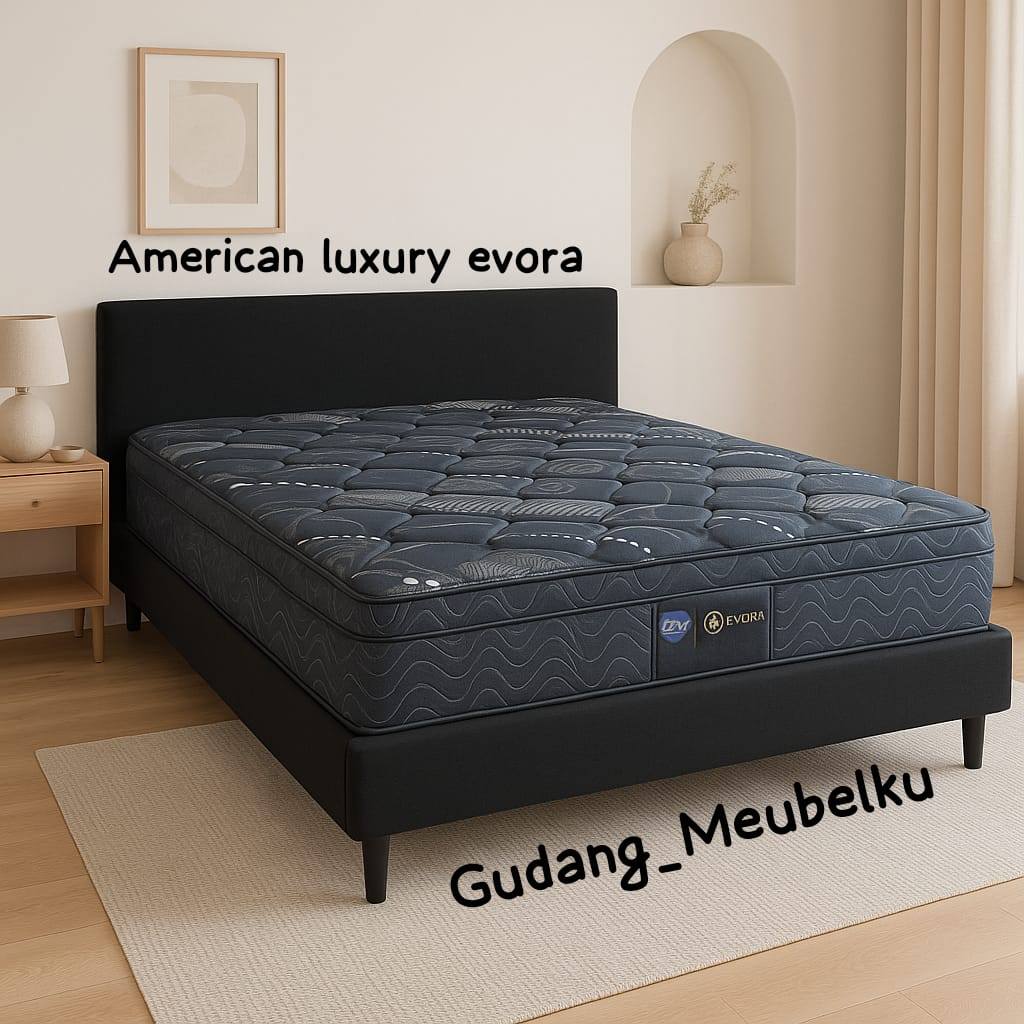 Jual Springbed American Luxury Evora Kasur Tidur Matras Feel Medium ...