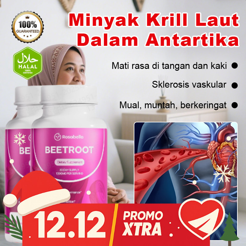 Jual COD+Kirim Dalam 24 Jam 60 Kapsul Buah Bit, Meningkatkan HB Dalam ...