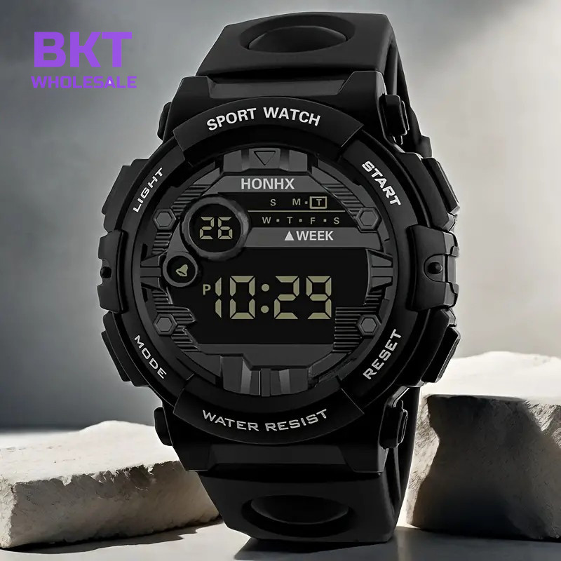 Jual Jam Tangan Digital Pria Kehidupan Jam Tangan Olahraga Tahan Air ...