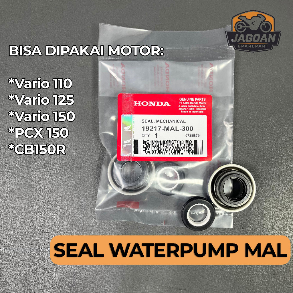 Jual MAL Seal sil Water Pump Mechanical Seal Radiator Honda Vario 110 ...