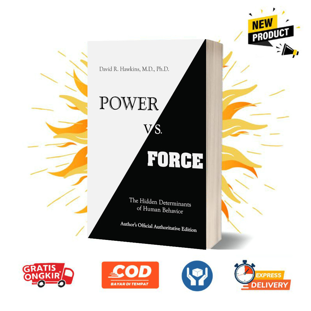 Jual Power vs. Force by David R. Hawkins M.D. Ph.D (English) | Shopee ...