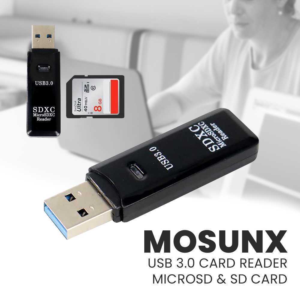 Jual Mosunx Card Reader 2in1 USB 3.0 OTG SD Card MicroSD - SHTC-08 ...