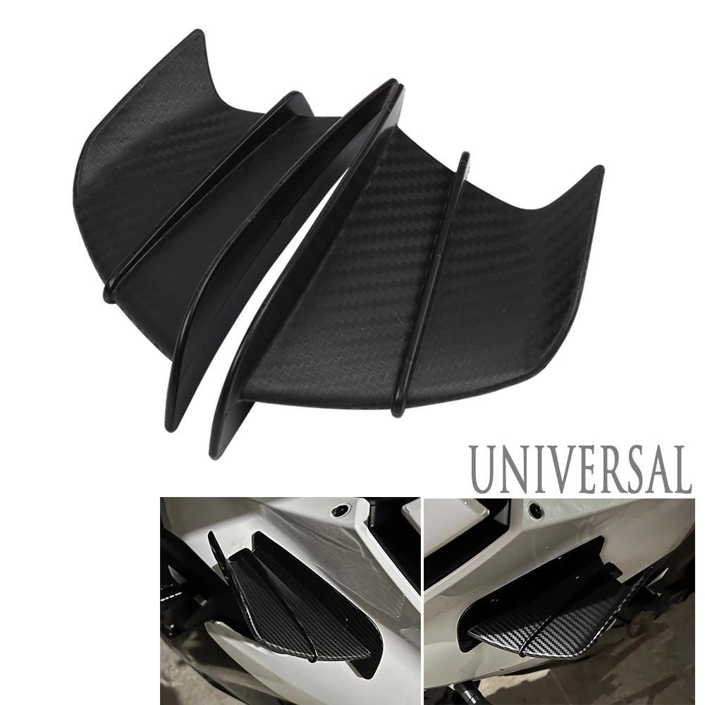 Jual Motorcycle Wing Universal Aero Winglet Spoilers Canard for YAMAHA ...