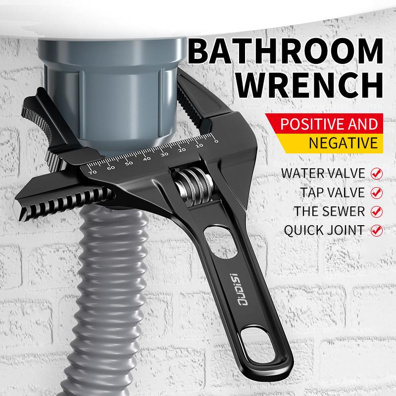 Jual OUSI multifunctional wren manual tool bathroom wren large opening ...