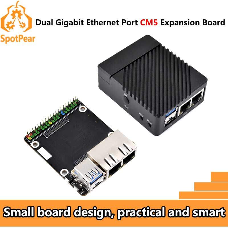 Jual Raspberry Pi CM5 Compute Module 5 Dual Gigabit Ethernet RJ45 ...