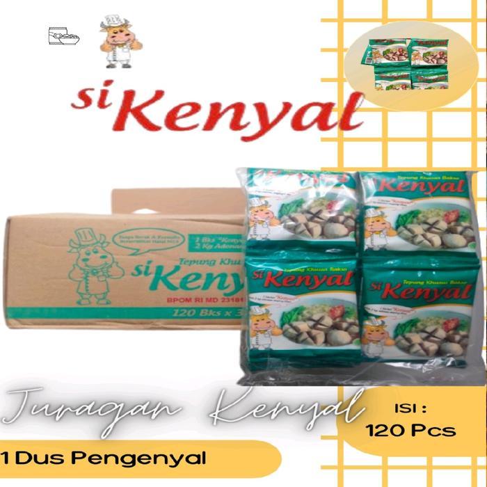 Jual Tepung Kenyal Pengenyal Bakso Sikenyal 32 gram - Daging, Bubuk ...