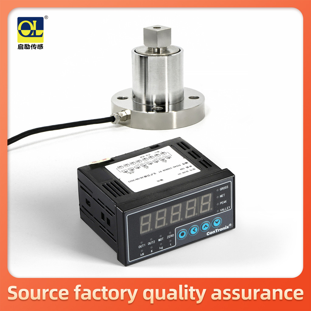 Jual Load cell +Incator splayHalf flange static torque sensor Torque ...