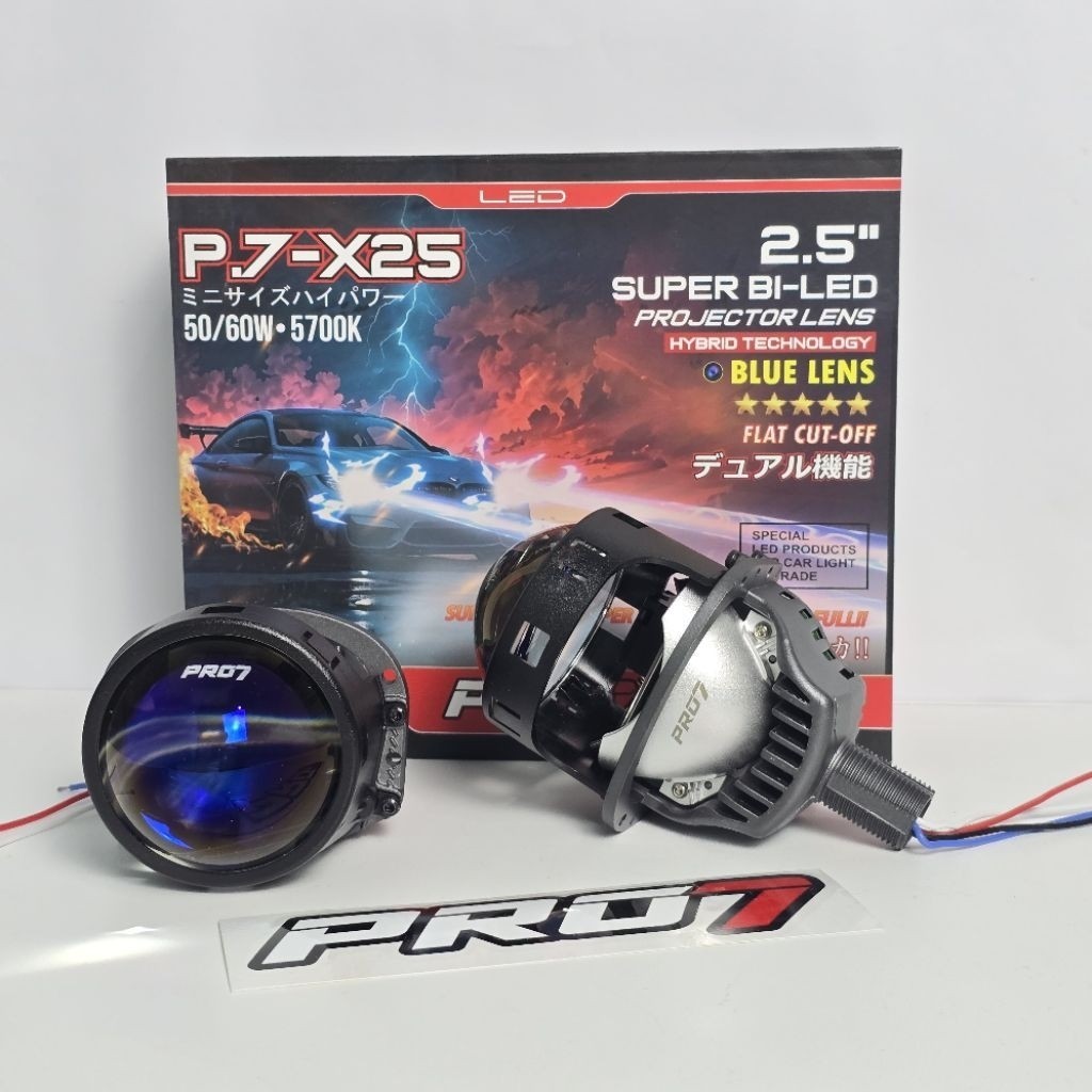 Jual Lampu Biled Projector Headlamp Pro7 P7X25 5700K 50/60W original ...