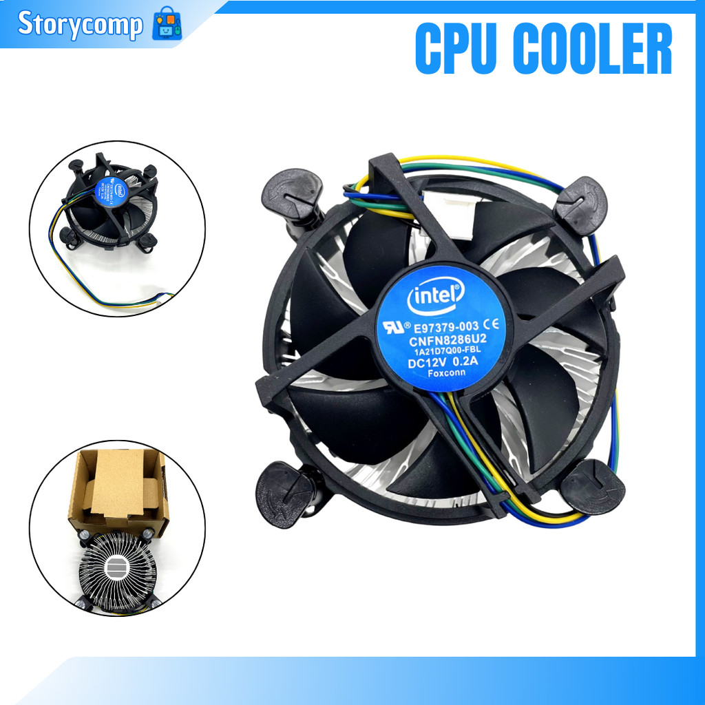 Jual CPU Cooler Intel Original Fan | Shopee Indonesia