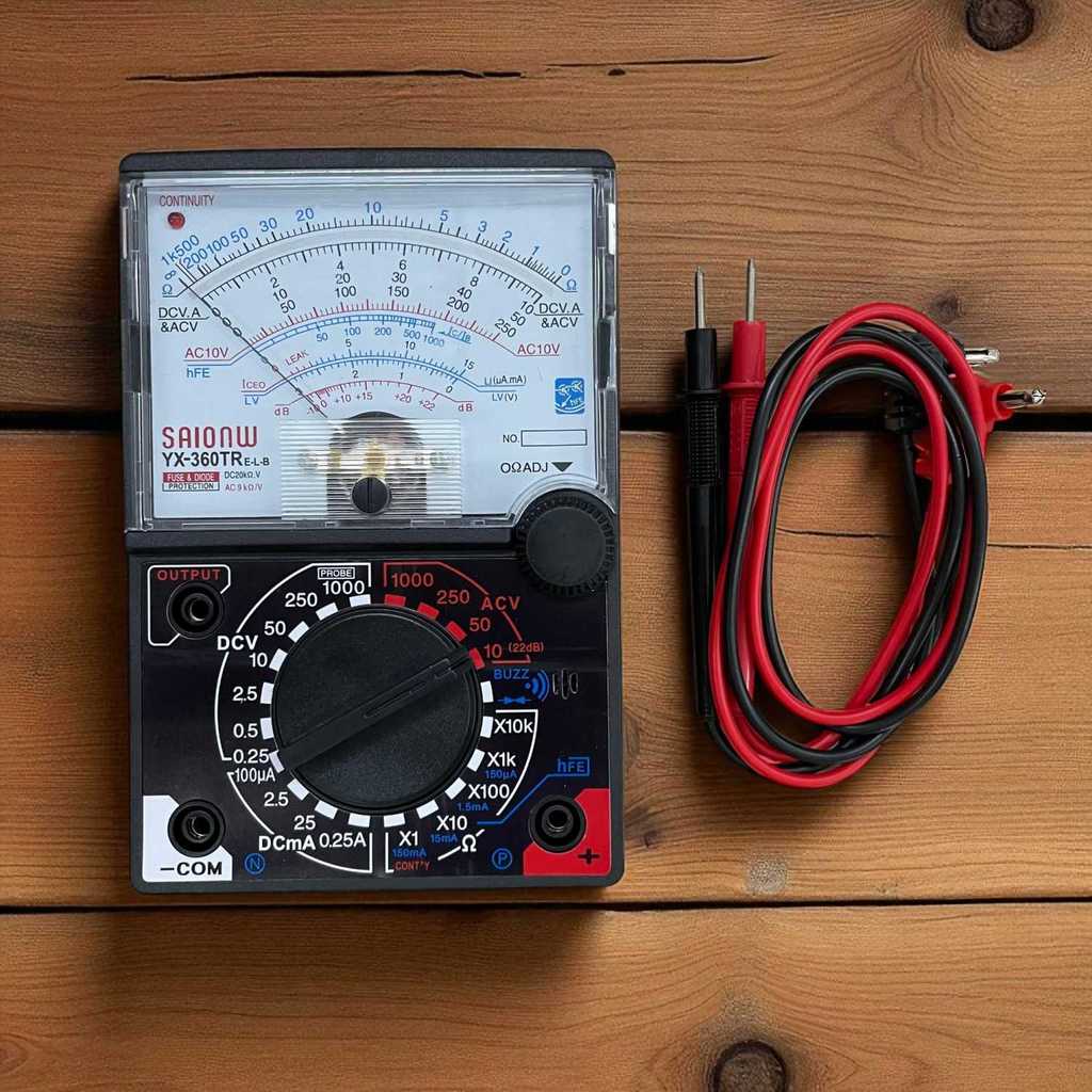 Jual SAIONW Multimeter Multitester Analog Mini Pointer Display - YX ...