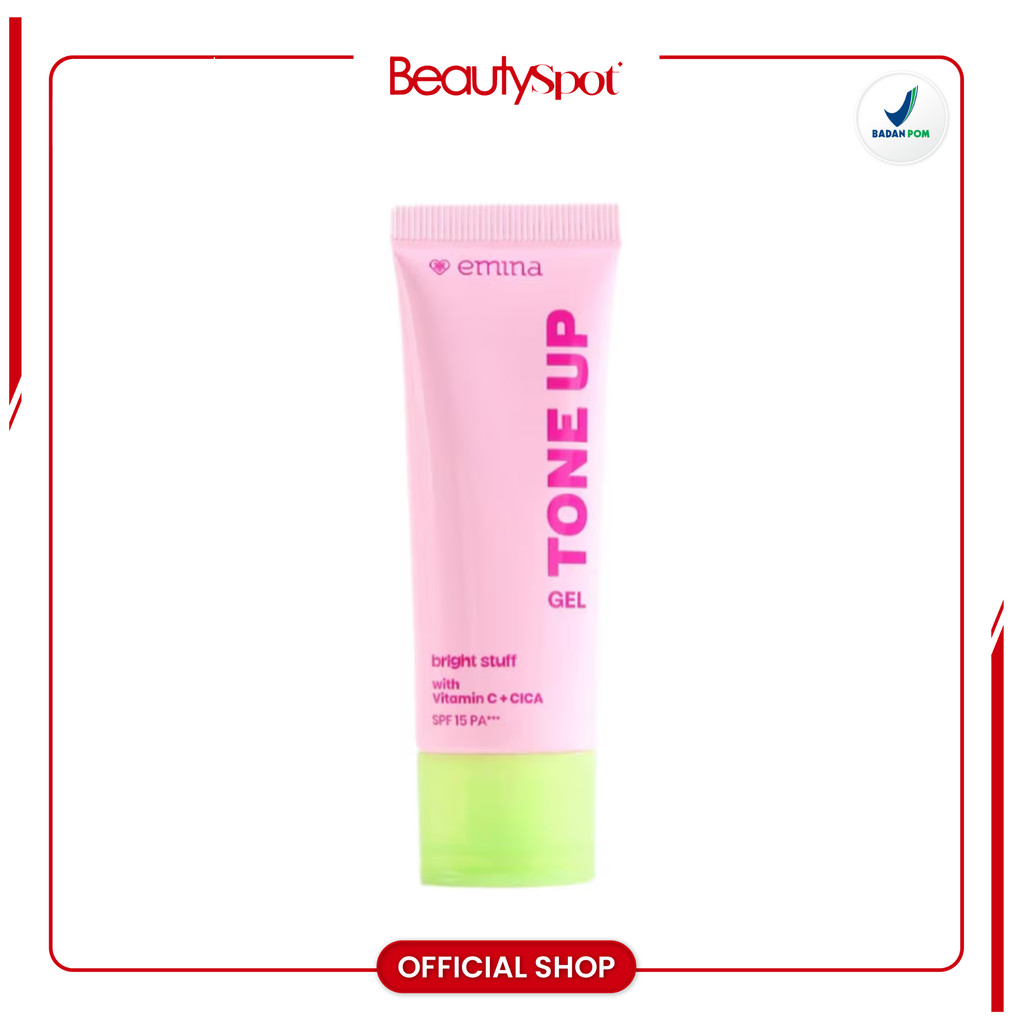 Jual Emina Bright Stuff Tone Up Gel 20 ml | Shopee Indonesia