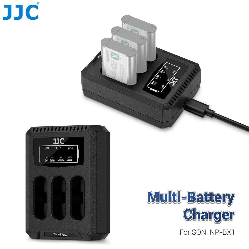 Jual JJC USB Type C Camera Battery arger for Sony NP-BX1 Battery arger ...