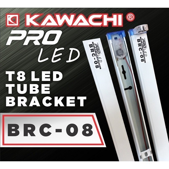 Jual KAP LAMPU LED TUBE/ BRACKET T8 PRO LED 120CM KAWACHI | Shopee ...